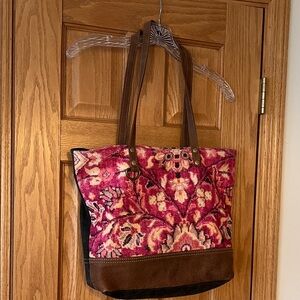 VINTAGE Myra Bag Canvas Blend Key Tote